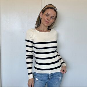 Zara Striped Knit Sweater
